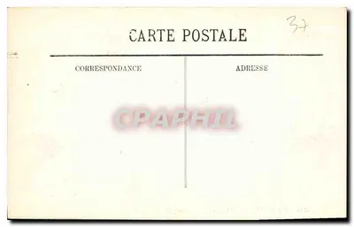 Azay-le-Rideau — Het Kasteel — De Noordzijde — LL. — Achterkant