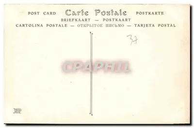 Tours — Ogólny widok; brzegi Loary, powyżej mostu Bonaparte — Péricat syn, księgarz — Tours — Rewers