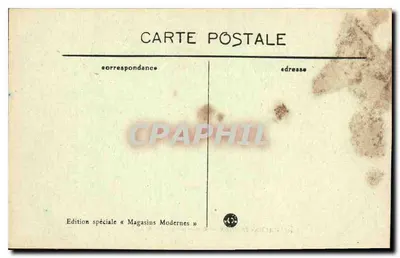 Valenciennes — Wejście na plac Dodenne — Wydanie specjalne «Magazyny Nowoczesne» — Rewers