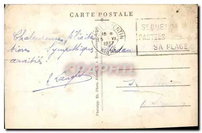 Algier — Médersa — Phototyp. Et. Photo Albert, 5, r. Rochambeau, Algier — Rewers