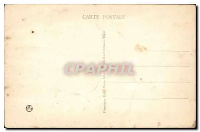 Orléansville — Le Chéliff — widok rzeki z krajobrazem i postaciami — Photo Albert, Alger — Rewers