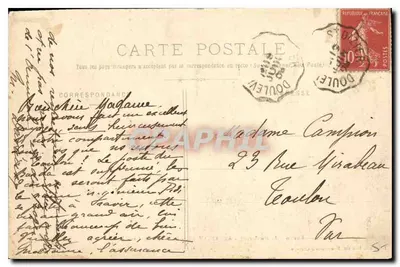 Arnancourt - O Parque - Ponte sobre a Blaise — Edição L. Laurent, Doulevant-le-Château — Verso