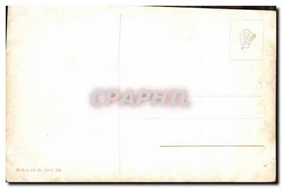 Pejzaż bagno – obraz – H.I.K. & Co.M. Seria 552 — Rewers