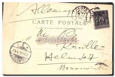 París - Buttes Chaumont - El Belvédère — editor París, n° 88 — Reverso