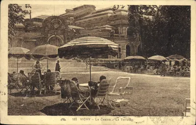 Vichy – Kasyno – Terrasa – wydawca Vichy, nr 185