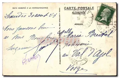 Lourdes — Objawienie Najświętszej Panny Maryi — LL. n° 230 — Rewers