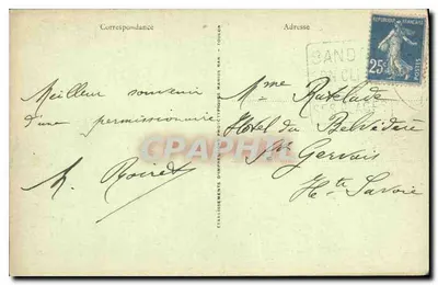 De Côte d'Azur - Bandol: halve eiland Capelan — Uitgever: nr. 1685 — Achterkant