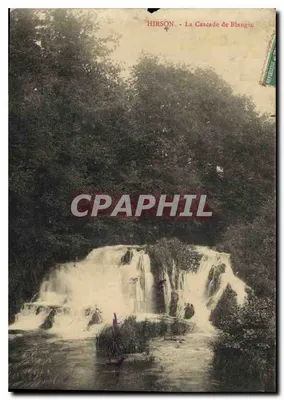 Hirson - A Cachoeira de Blangis — editor República Francesa, número de série não visível