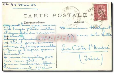 Okolice LA LOUPE — Zamek Vaux — Wyd. Gauquelin — Rewers