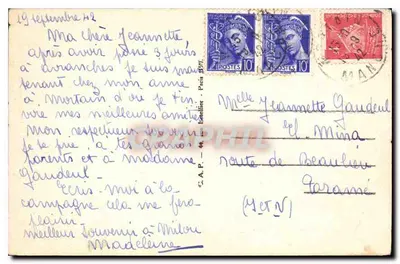 Mortain — Dolina Cance — Mała woda — ND.18 — Rewers