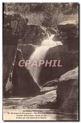 Cachoeira dos Jarreaux - St-Martin-Château — Ao redor de Bourganeuf — MKA n°16