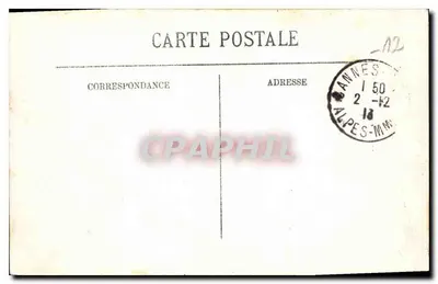 CANNES. — Vue générale — LL. — SELECTA — Verso