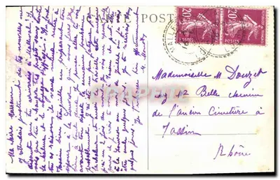 Peregrinação de N.-D. de La Salette (Isère) — O grupo da conversa — editor não identificado — Verso
