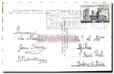 Cztery mosty — Morez (Jura) — Wydawnictwo E. PROTET — Rewers
