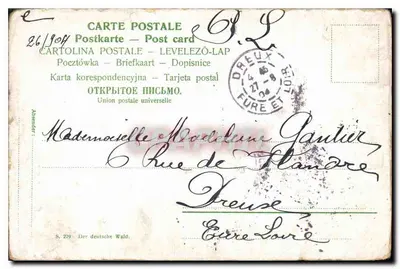 Niemiecki las — krajobraz jeziora — T.M.L. wydawca — Rewers