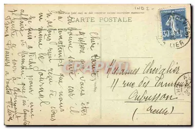 Vichy — Orangeria Célestynów — wydawca anonimowy, n° 396 — Rewers