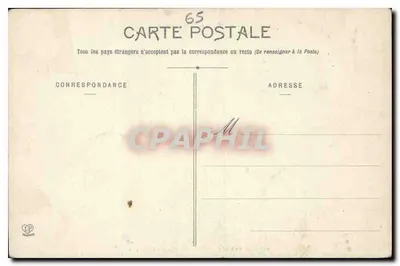 Gavarnie — Ogólny widok Cirque — Hautes-Pyrénées — Wydawca: Labouche Frères, Toulouse, nr 718 — Rewers