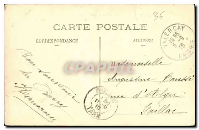 Valençay — Vista tirada do Parc aux Daims — Coll. F. Kassamot, fot., Valençay — Verso
