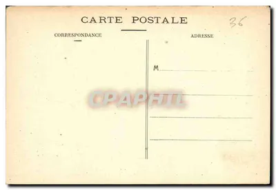 Zamek Valençay — Zamek Francji — Wydawca nieznany — Rewers