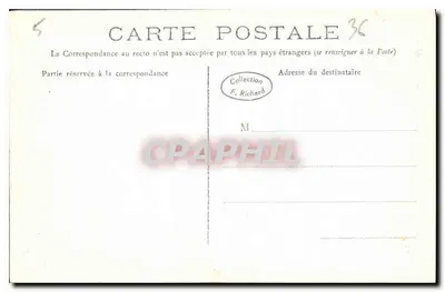Kościół w Orgeville — Zamykany chórzek i nawy krypty romańskiej — Wydawnictwo Fanon — Rewers