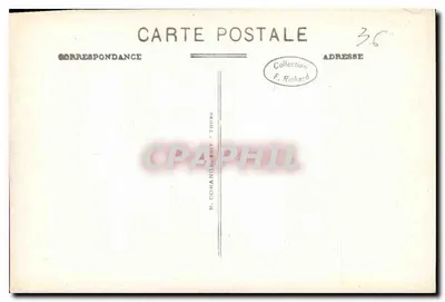 Gargilesse (Indre) — O Grande Gouffre — R. D. — Verso