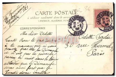 Châteaureux — Otoczenie — Kaplica zamku Touvent — Wydawca: Kolekcja Châteaureux — Rewers