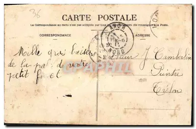 Peregrinação de Issoudun — Capela de Nossa Senhora do Sagrado Coração — editor não identificado — Verso