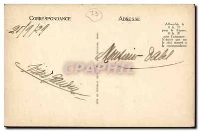 Aix-les-Bains — Hautecombe — Lago do Bourget — LL — Verso