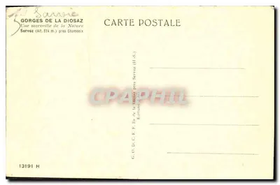 Góry Diosaz — Cud natury — Éditions de la Diosaz (11-S.) — Rewers