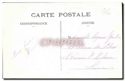 Valençay — Das Schloss vom Garten der Herzogin — Coll. F. Kassamot, phot., Valençay — Rückseite