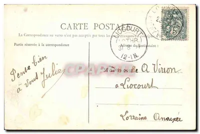 Lourdes — Ogólny widok — E Frioux, wyd. — Rewers