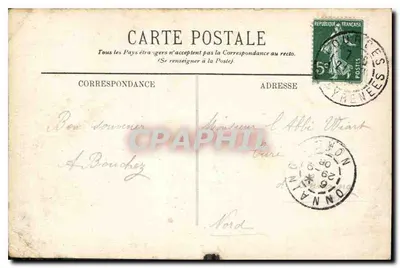 Lourdes — La Place de la Basilique — Maison Catherinet — Dijon-Lourdes — Rewers