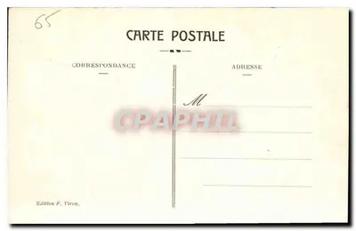 Lourdes - Quinta Estação do Calvário — Edição F. Viron — Verso