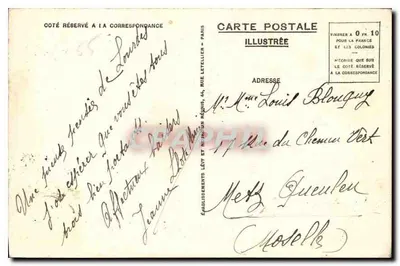 LOURDES - La Grotte e la Basilica — LL, n°328 — Verso