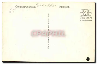 Spadzista Mostu Hiszpańskiego — Otoczenie Cauterets — L.L. n°118 — Rewers