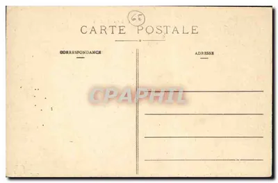 Cauterets — Ogólny widok — Mamelon-Vert — Pyrenées — Rewers