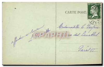 Lourdes — A Basílica e o Calvário — Editor não identificado, n° de série 234 — Verso