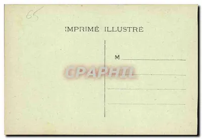 Luz-Saint-Sauveur — Kirche der Templer — Imprimé Illustré n°196 — Rückseite