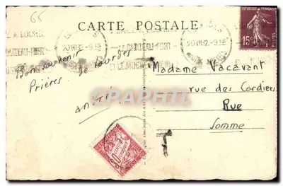 Lourdes - Bazylika, miasto i Pic du Jer — Rewers
