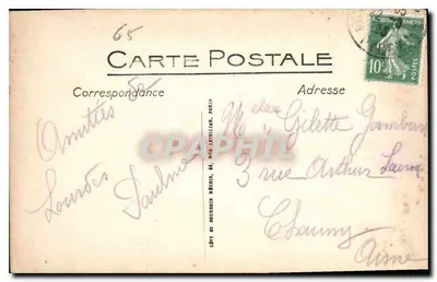 Lourdes — A Aparição — LL. — n°237 — Verso