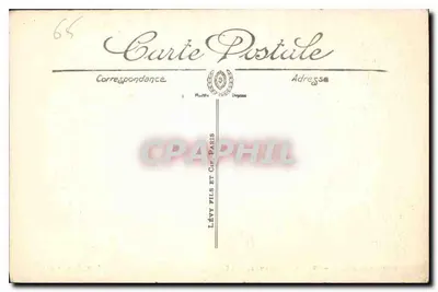 Lourdes — Uitzicht van boven — Palais du Rosaire — LL. — N° 220 — Achterkant
