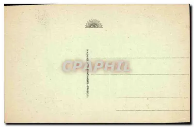 Cauterets — Most Hiszpański — Stara pocztówka n°59 — Rewers
