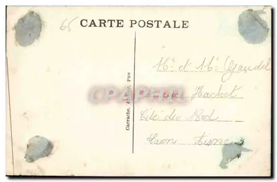 Lourdes — Gave poniżej Bazyliki — G.C. 92 — Rewers