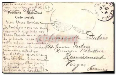 Strasburg — Katedra Najświętszej Panny Maryi — wydawca nieznany, numer seryjny nie widoczny — Rewers