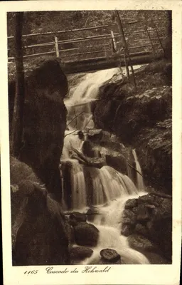 Cachoeira do Hohrwald — editor Imp. Braun, n° 1165