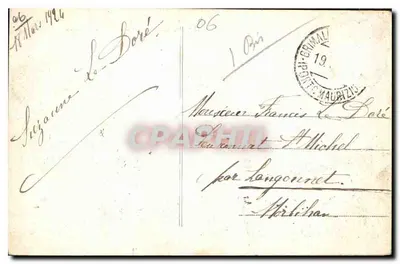Hotel Miramare in Vintimiglia — uitzicht vanaf de Rochers Rouges — uitgever Grimaldi-Vintimiglia, n°9 — Achterkant