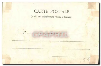 Monte-Carlo — Theater und Terrassen — Ausgabe Grilletta, Nr. 827 — Rückseite