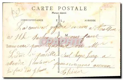 Monte-Carlo — Ogólny widok przez oliwki (Studium Artystyczne) — FL — Rewers