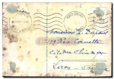Monte-Carlo — Ogólny widok — Bipina, nr 278 — Rewers