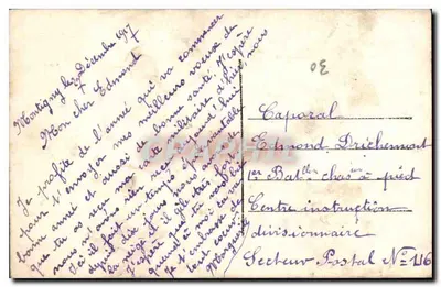 Młoda kobieta w futrze — Szczęśliwego Nowego Roku — J.K. n° 3062 — Rewers